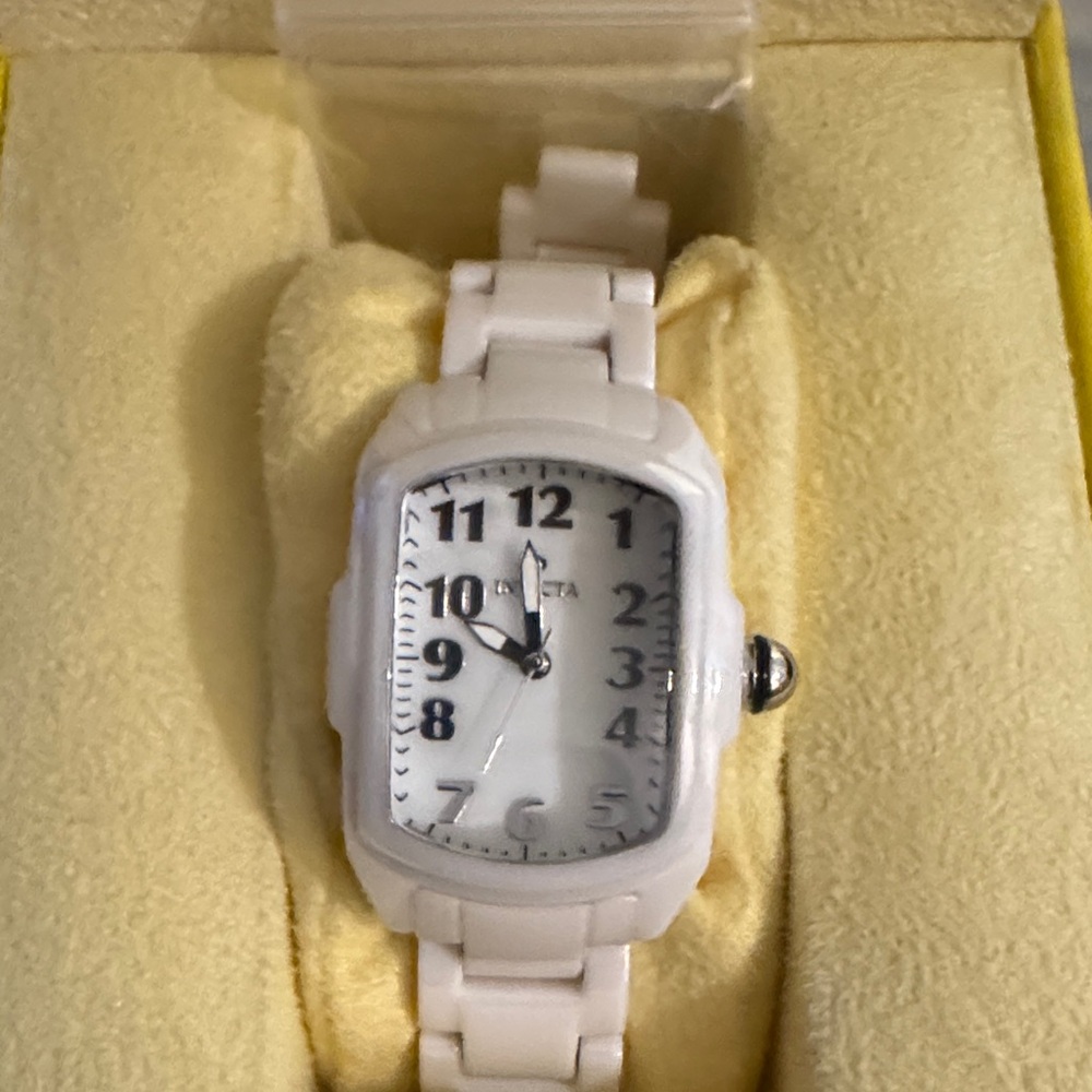 Invicta White and Silver woman’s watch